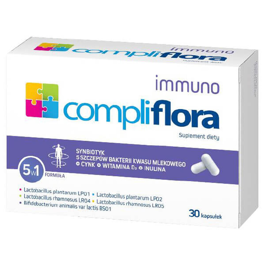 Compliflora Immuno, 30 capsule