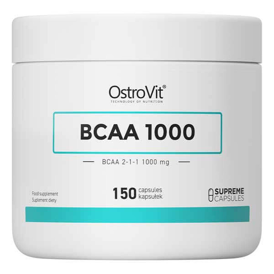 Ostrovit BCAA 1000, BCAA 2-1-1 1000 mg, 150 capsule