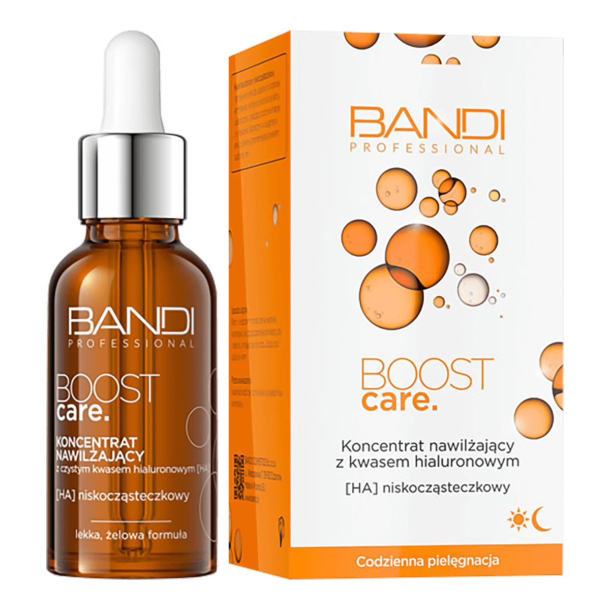 Bandi Boost Care, concentrat hidratant cu acid hialuronic, 30 ml