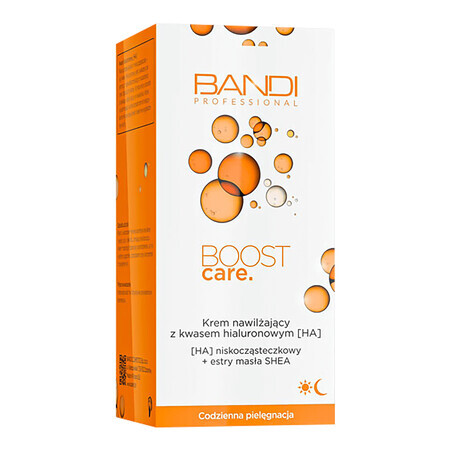 Bandi Boost Care, crema hidratante con ácido hialurónico, 50 ml