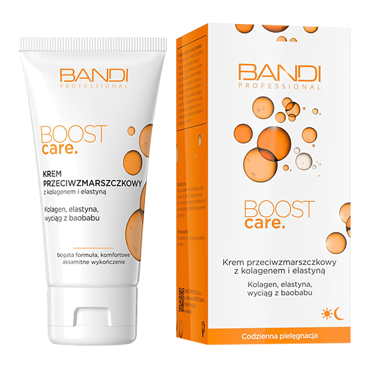 Bandi Boost Care, cremă antirid cu colagen și elastină, 50 ml