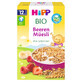 HIPP Bio Multigrain Muesli, căpșuni și zmeură, fără zahăr adăugat, de la 12 luni, 200 g