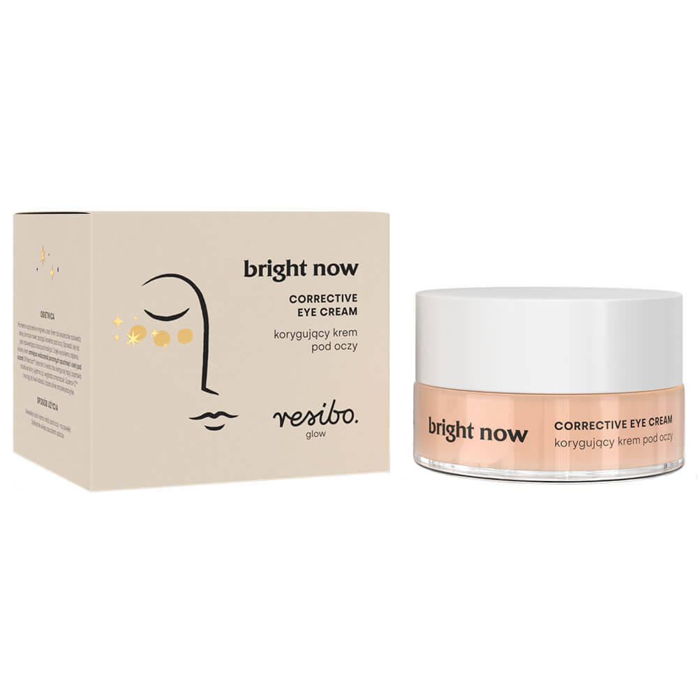 Resibo Glow Bright Now, cremă corectivă pentru ochi, 15 ml