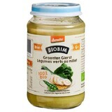 Biobim Prânz de legume organice Bio, legume amestecate cu crupe de mei, după 6 luni, 190 g