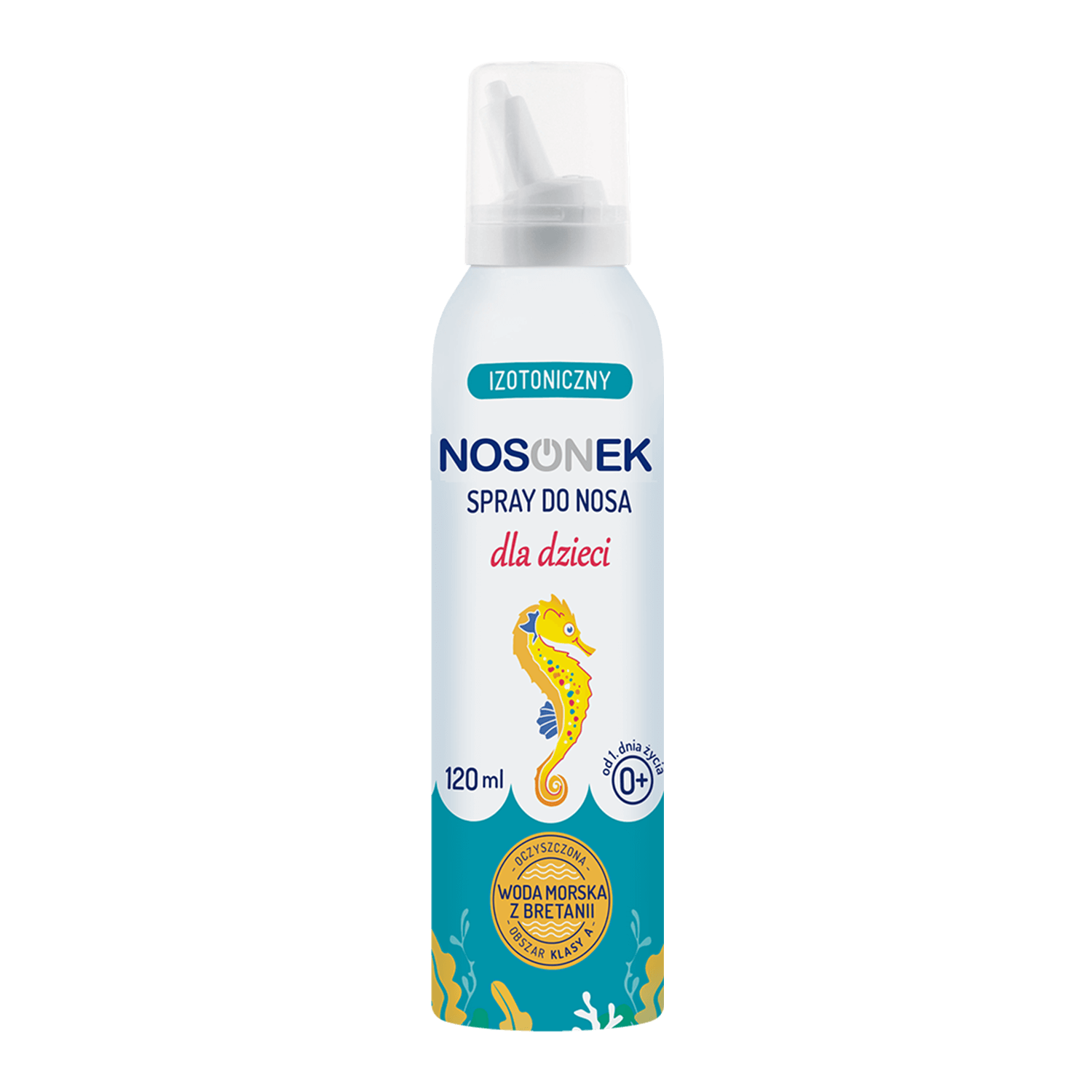 Nosonek, spray nazal izotonic pentru copii de la vârsta de 1 zi, 120 ml