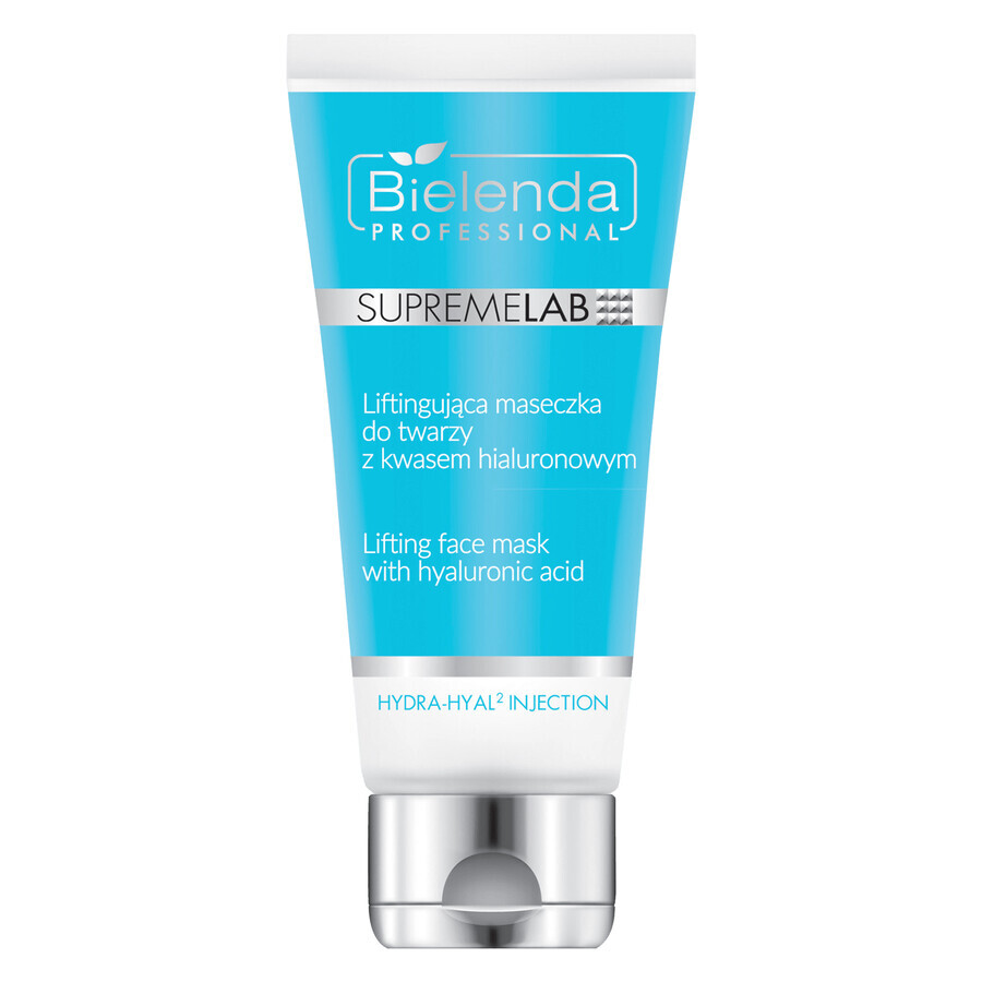 Bielenda Professional SupremeLAB Hydra-Hyal2, mascarilla facial lifting con ácido hialurónico, 70 ml