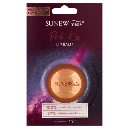 SunewMed+ Pink Kiss, balsam de buze, pepene galben, 13 g