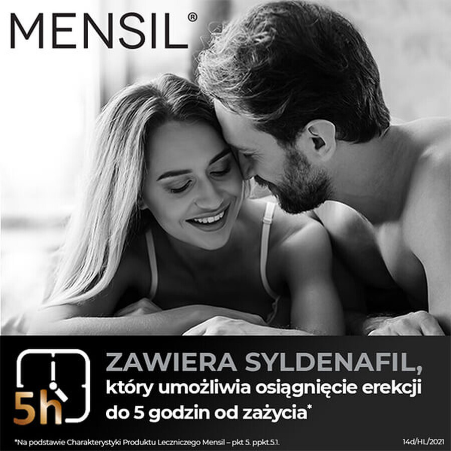 Mensil 25 mg, 8 Kautabletten