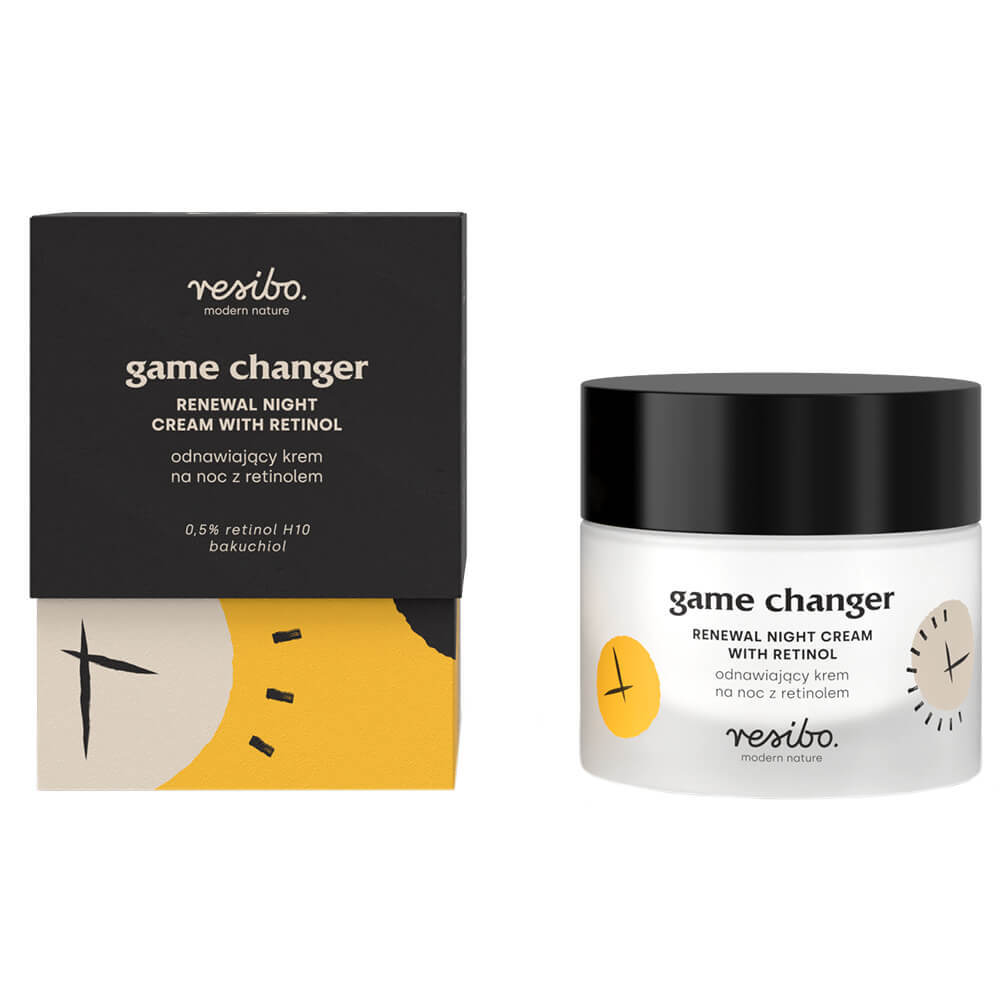 Resibo Game Changer, cremă naturală cu retinol, 30 ml