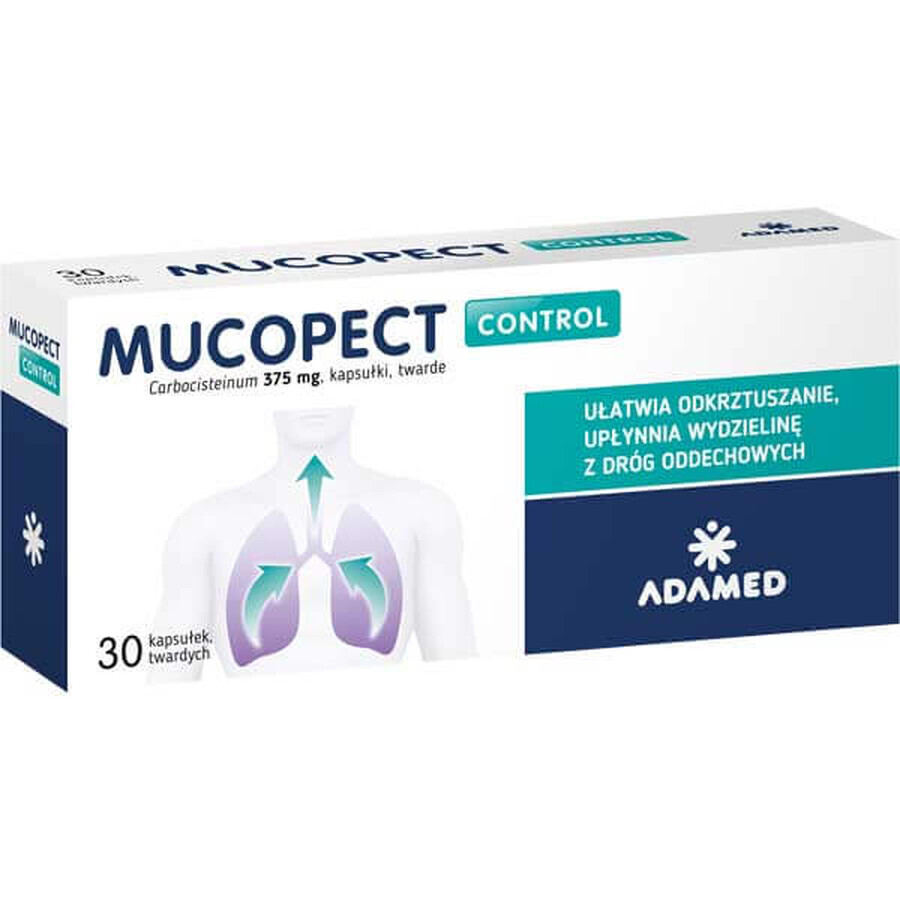 Mucopect Control 375 mg, 30 capsule