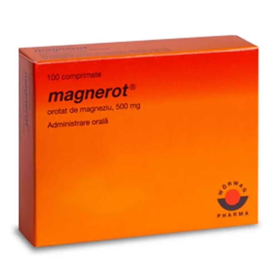 Magnerot, 100 comprimate, Worwag Pharma
