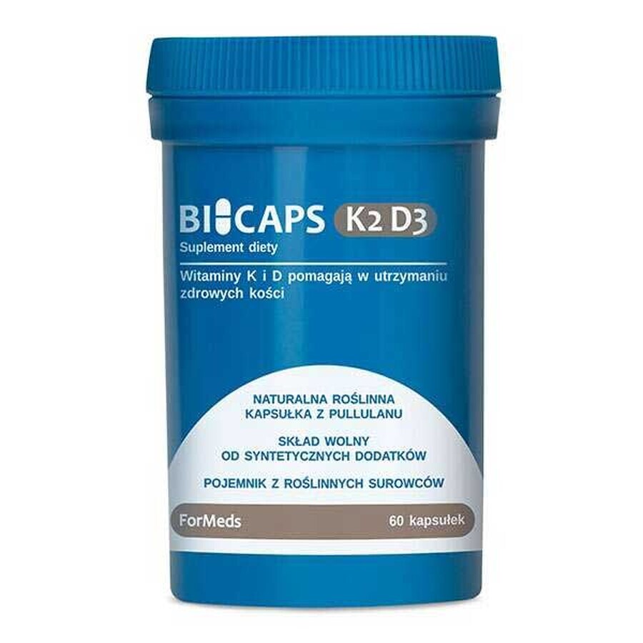 ForMeds Bicaps K2 D3, 60 capsules