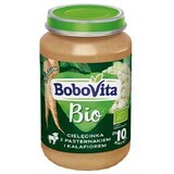 BoboVita Bio Dinner, vițel cu păstârnac și conopidă, după 10 luni, 190 g