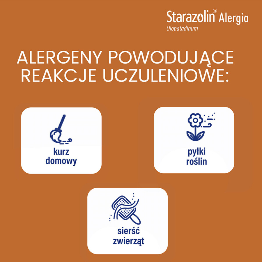 Starazolin Alergie, 1 mg/ml, picături pentru ochi, 5 ml 