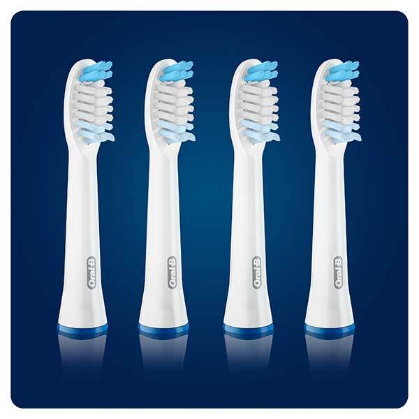 Oral-B, vârfuri de schimb pentru periuța de dinți Pulsonic Clean, 4 bucăți