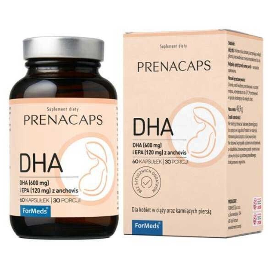 ForMeds Prenacaps DHA, 60 capsule