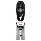 Rexona Men, spray antitranspirant pour hommes, Active Protection + Invisible, 250 ml