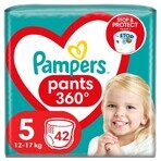 Pampers Pants, couches, Junior, taille 5, 12-17 kg, 42 pcs