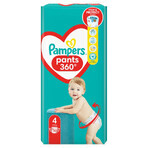 Pampers Pants, couches, Maxi, taille 4, 9-15 kg, 52 pcs