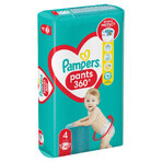 Pampers Pants, couches, taille 4, 9-15 kg, 48 pcs