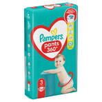 Pampers Pants, couches, taille 3, 6-11 kg, 62 pcs