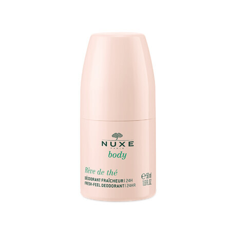 Nuxe Body Reve de The, deodorant 24 de ore de prospețime, roll-on, 50 ml