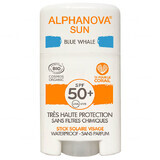 Alphanova Sun, cremă de față, stick, SPF 50+, Blue Whale, 12 g