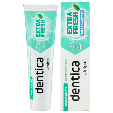 Dentica, dentifricio, gusto menta, Extra Fresh, 100 ml