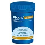 ForMeds Bicaps D3 4000, vitamina D3 din lanolină, 120 capsule