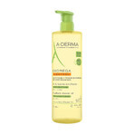 A-Derma Exomega Control, huile de douche émolliente, peau sèche sujette à l'atopie, dès la naissance, 750 ml 