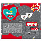 Pampers Pants, scutece, Justice League, mărimea 6, 15+ kg, 60 buc