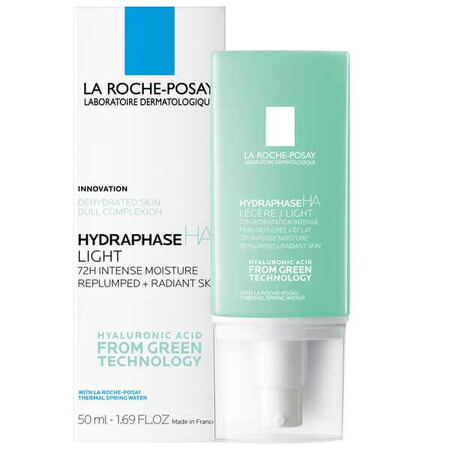 La Roche-Posay Hydraphase HA Light crema idratante intensiva, 50 ml