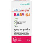 Lactoangin Baby, throat spray, raspberry flavor, over 6 months, 30 g