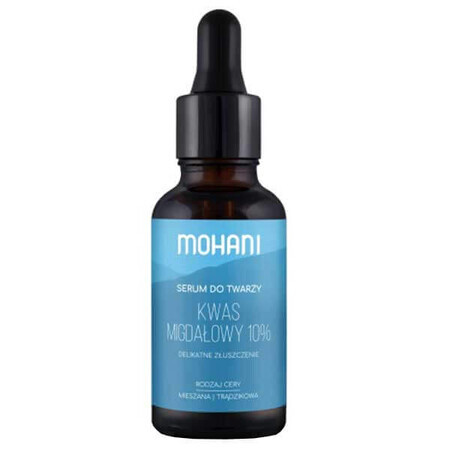 Mohani, ser netezitor cu acid mandelic 10%, 30 ml