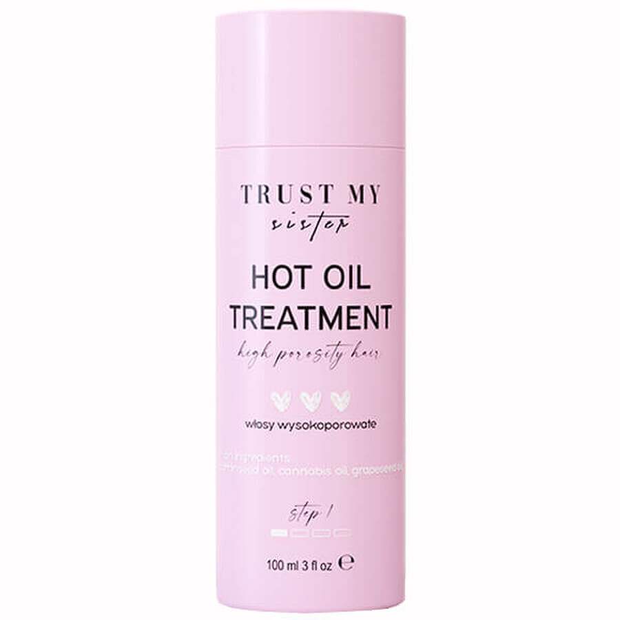 Trust My Sister, ulei pentru păr foarte poros, 100 ml