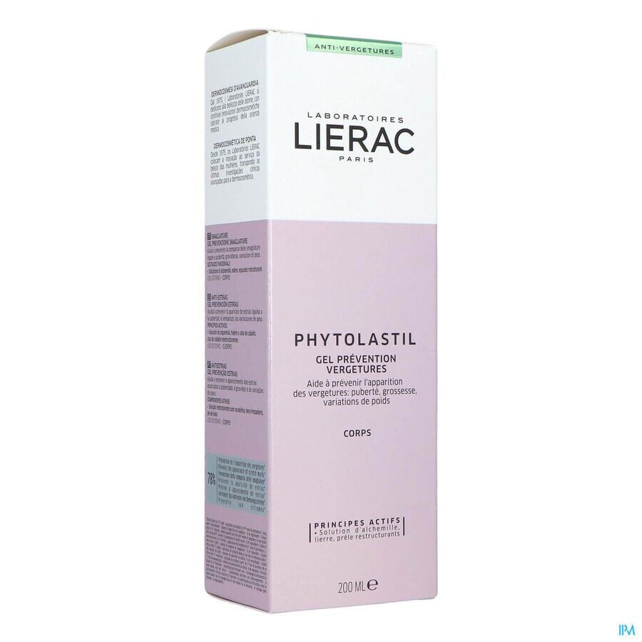 Lierac Phytolastil, striae-preventie gel, 200 ml