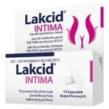 Lakcid Intima, 10 capsule vaginale