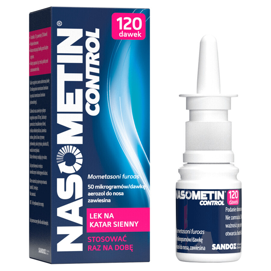 Nasometin Control 0,05 mg, spray nazal, 120 doze