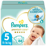 Pampers Premium Care, scutece mărimea 5, 11-16 kg, 88 buc