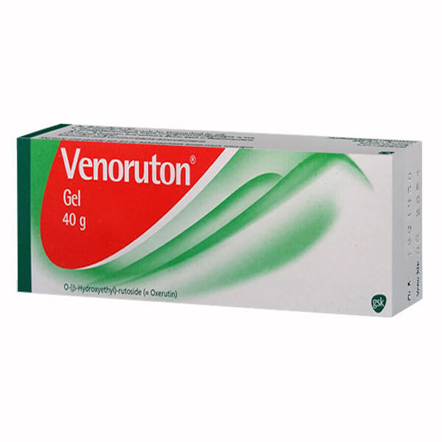 Venoruton Gel 20 mg/g, gel, 40 g (import paralel)