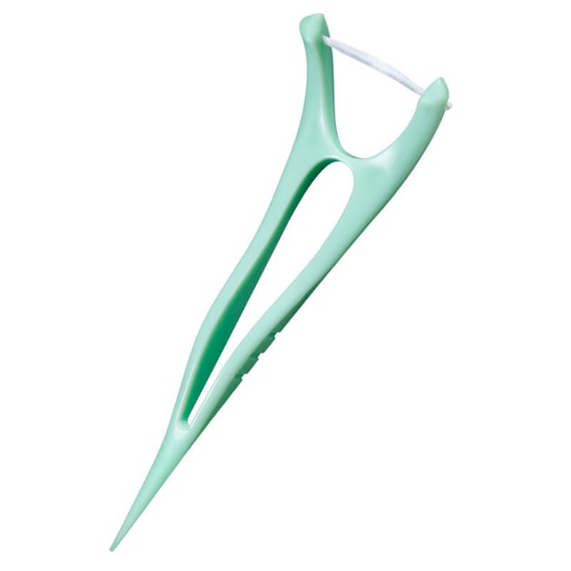 Jordan Easy Reach Flosser, ață dentară și scobitori 2 în 1, mentă, 25 bucăți