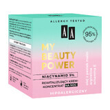 AA My Beauty Power Niacinamide 5%, cremă-concentrat de noapte revitalizantă, 50 ml