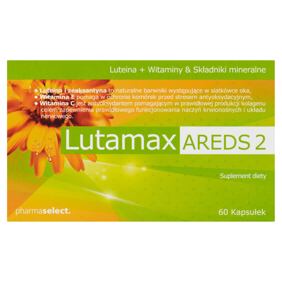 Lutamax Areds 2, 60 cápsulas