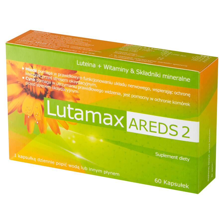 Lutamax Areds 2, 60 cápsulas