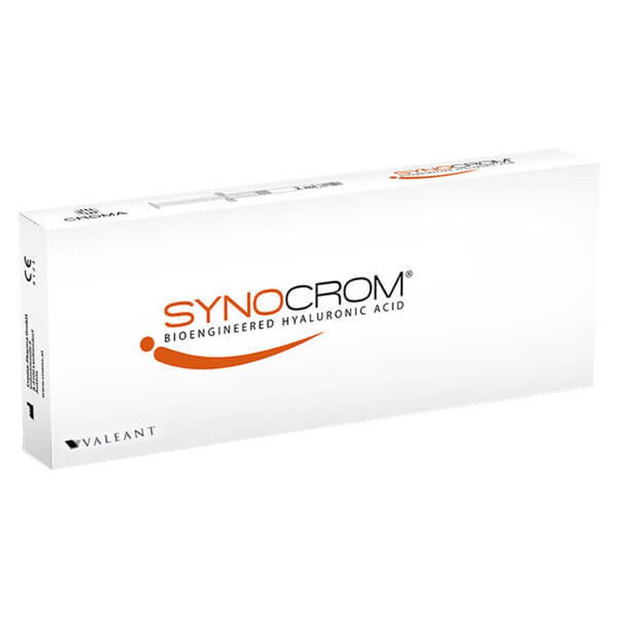 Synocrom 20 mg/ 2ml, soluție injectabilă, seringă 2 ml x 1 fiolă