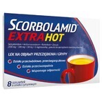 Scorbolamide Extra Hot 300 mg + 300 mg + 50 mg + 5 mg, 8 sachets