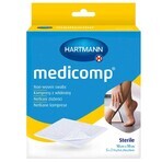 Medicomp, sterile, non-woven compresses, 4 layers, 10 cm x 10 cm, 5 x 2 pcs.