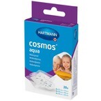 Cosmos Aqua, plasturi impermeabili cu pansament, 20 bucăți