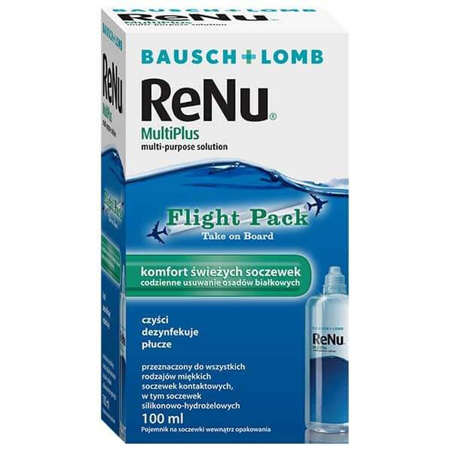 ReNu MultiPlus, soluție pentru lentile, 100 ml