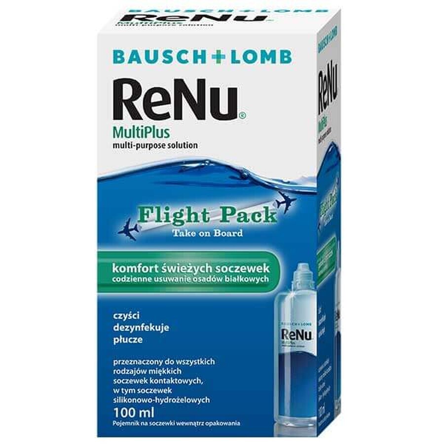 ReNu MultiPlus, soluție pentru lentile, 100 ml